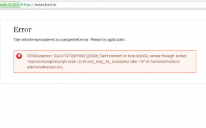 Eroare myBRD Net, myBRD Mobile, BRD, site BRD