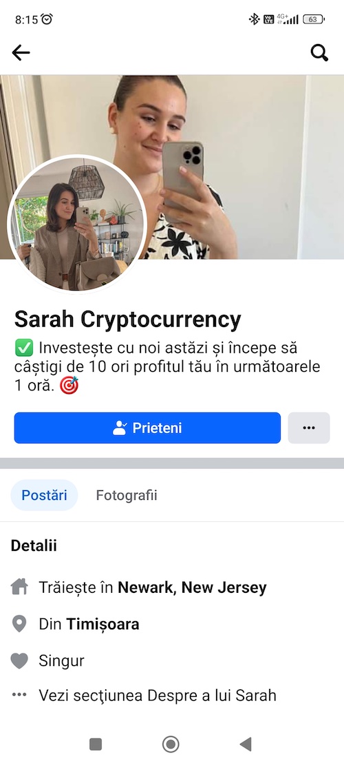 inselatorie criptomonede facebook